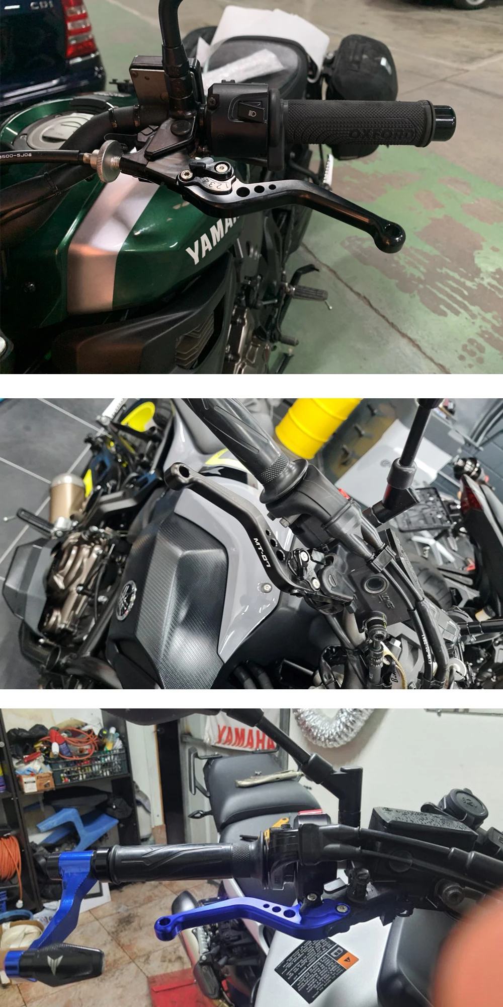 nss300 nss250 nss125 motocicleta alças ajustáveis alavanca