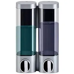 Soap Dispenser Wall Mounted Shampoo Bottles Triple Detergent Shower Gel Dispensers 300ml Plastic Home Hotel Bathroom Accessories