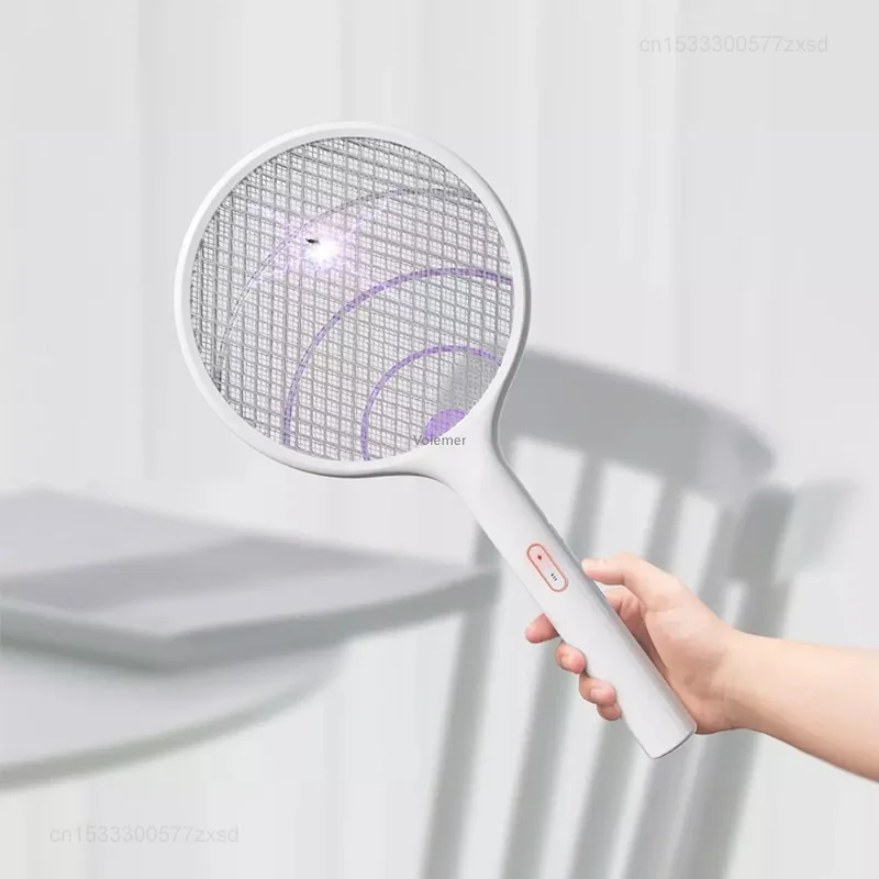 Xiaomi Qualitell Electric Mosquito Swatter Rechargeable Convenient Handheld Wall-mount 2 in 1 Insect Fly Killing Dispeller electric mosquito swatter