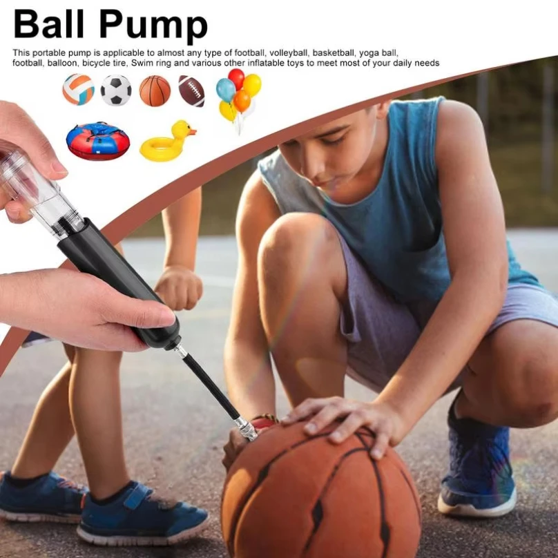 Portable Soccer Air Pump For Bicycle Inflatables