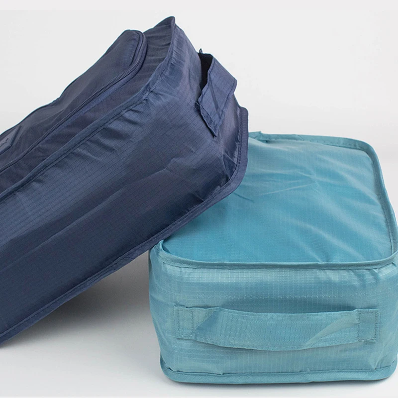 Multifunction Travel Bag Portable Tote Bags for Women Nylon Fold Dust-proof Shoe Organizer Storage Handbag Travelling Ladies 14 S861c002276294697a590b4f2839a5be9W