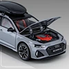 1/24 Audi RS6 Avant Station Wagon Alloy Car Model Diecast Metal Toy Vehicles Car Model Simulation Sound and Light Kids Toys Gift 2