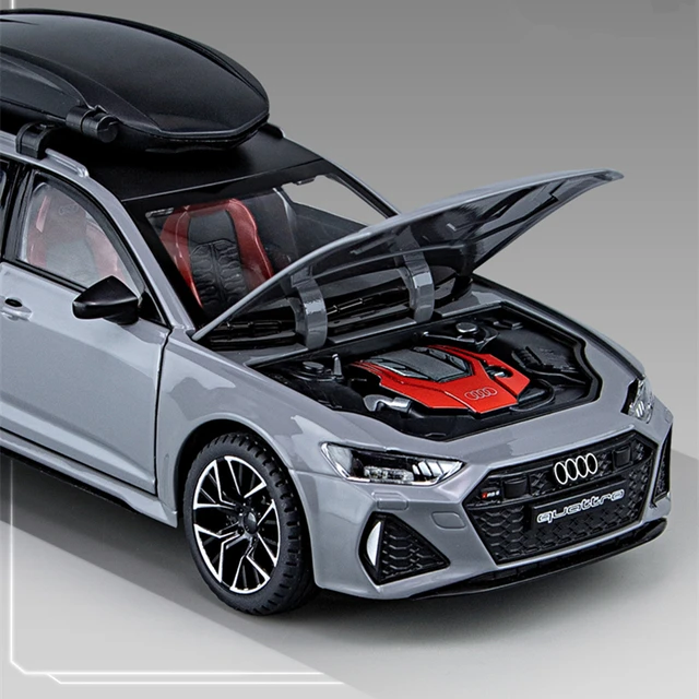 Detalus 1/24 Audi RS6 Avant modeliukas - Image 2