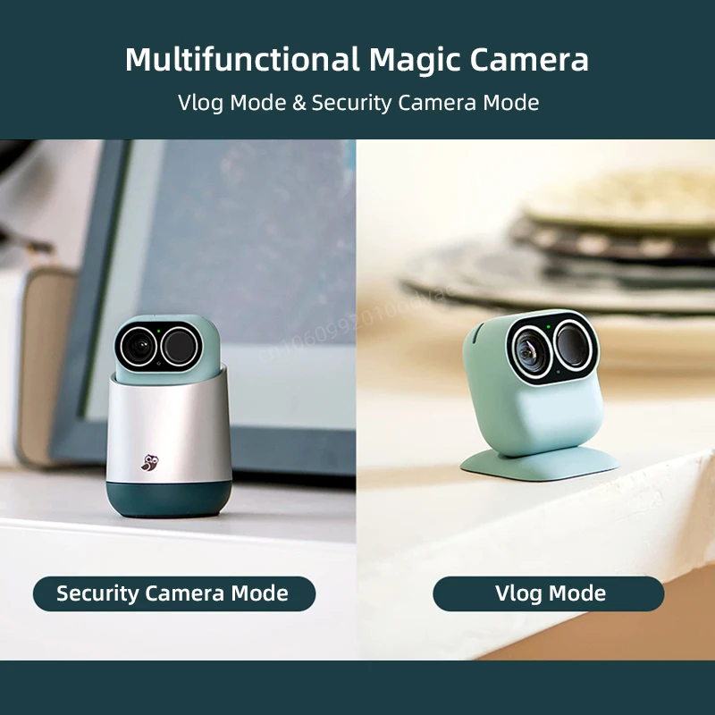 Xiaomo Magic Camera Magnet Action Camera Household 360° PTZ