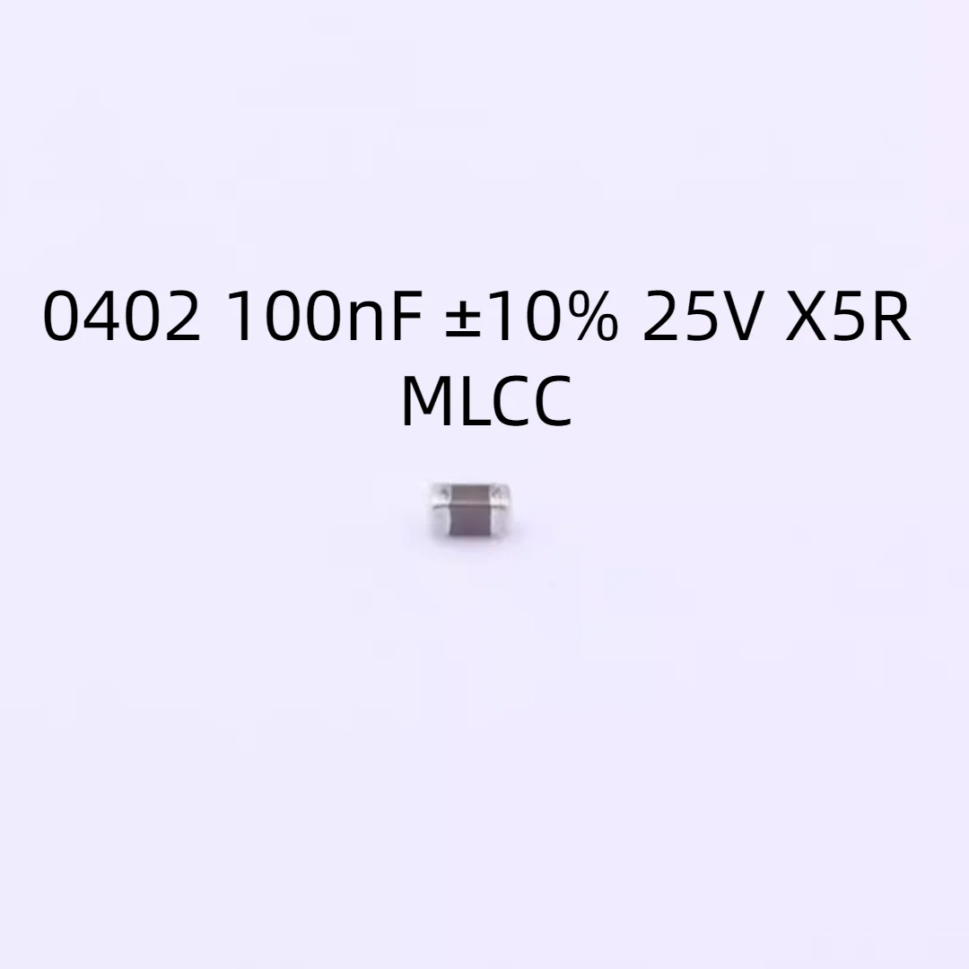 

10000PCS/LOT C1005X5R1E104KT000E Capacitor 0402 100nF ±10% 25V X5R MLCC