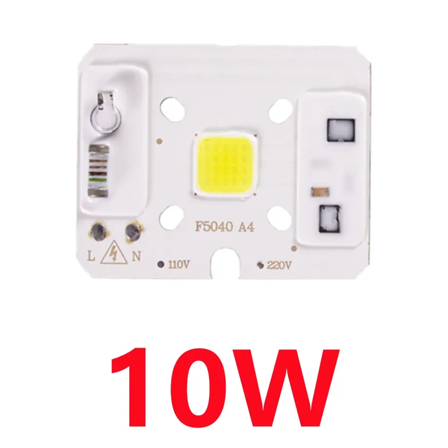 High-Power LED COB Chip with Integrated Smart IC for DIY Lighting and Floodlight Applications