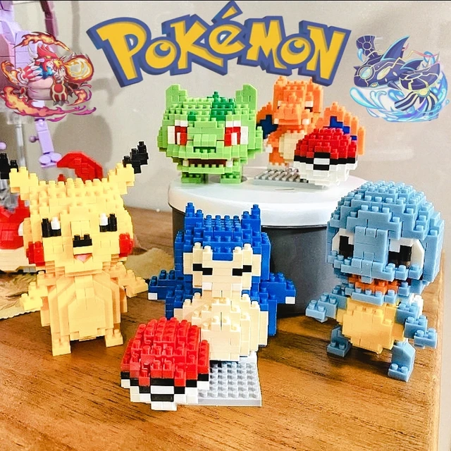 Lego Pokemon Pikachu serie minifiguras juguete de bloques de construcción  para niños fanáticos regalos de cumpleaños – comprar a precios bajos en la