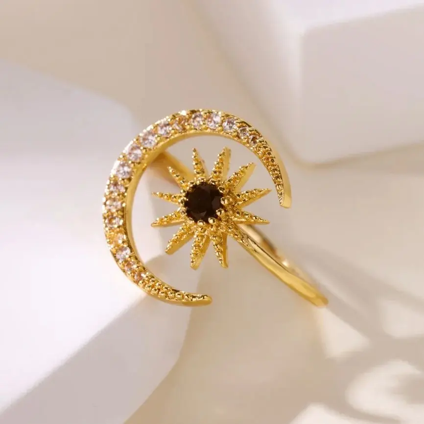 Gold Color Stainless Steel Rings for Women