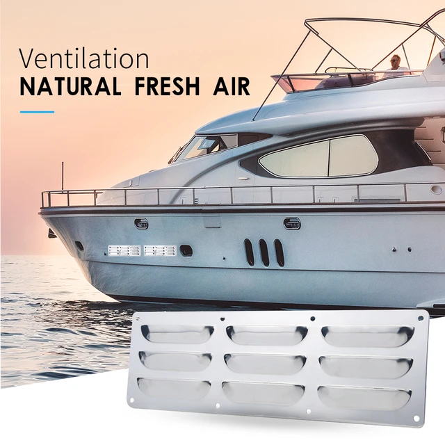 Grille de Ventilation Ronde en Acier Inoxydable 316 pour Bateau, Couvercle  de Grille de Ventilateur à Persiennes, Ouverture Latérale du Bouton, 1  Pièce - AliExpress