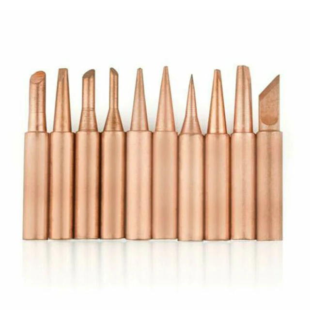 12 Stück Lötspitzen Set 900mm - Kompatibel Mit Hakko, Yihua & Anderen Lötstationen