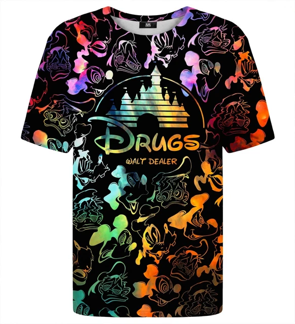 Drugs Walt Dealer T-shirt Disney 3D T-shirt For Men For Women