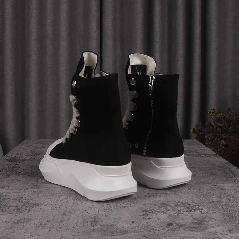 Rick Vintage Canvas Shoes Women Fashion Trainers Women High Top Sneaker Men Autumn Footwear Breathable Sneakers Platform Shoes casual sneakers