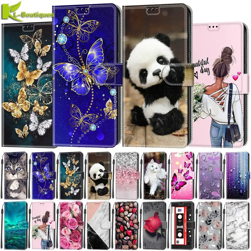 Per Xiaomi Poco X3 Pro Custodia Poco X3 Pro Cover Custodia In Pelle Verniciata Flip Phone Per Xiaomi Poco M3 M4 Pro 5G X3 Custodia Per Slot Per Schede