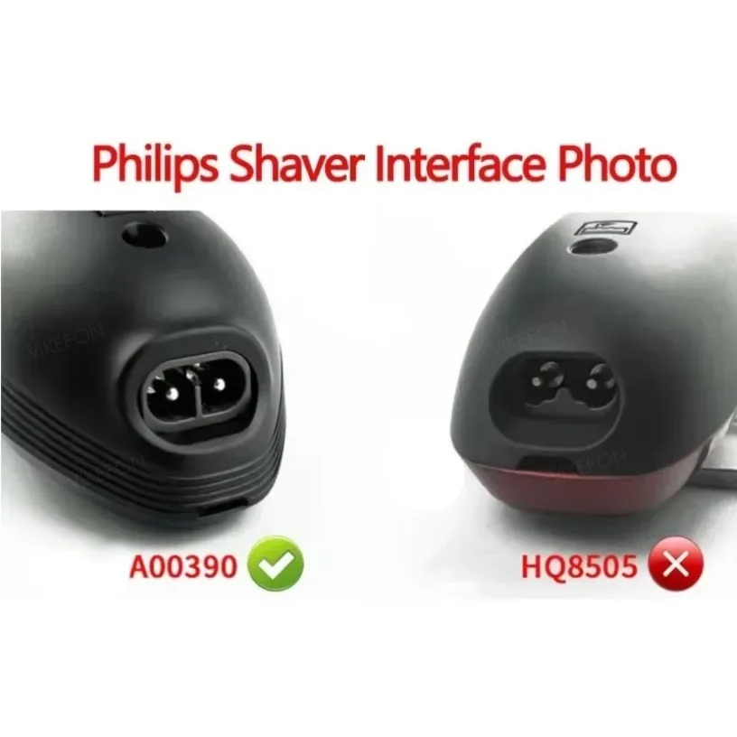 Shaver Charger A00390 USB Shaver Charger Replacement Compatible for Philips One Blade QP2520 QP2520 / 90 QP2520 / 70 72