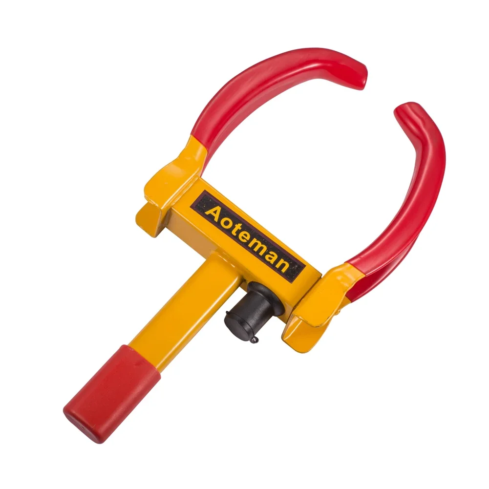 Anti Theft Steel Wheel Clamps Safety Lock for Van Motorcycle Car Trailer Caravan Pickup Truck Toolbox Handles Door
