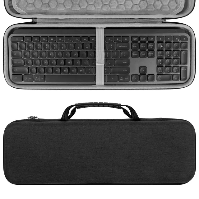 Geekria Keyboard Case Replacement for Logitech MX Keys Advanced Wireless  Keyboard and Pebble Wireless Mouse Combo (Graphite) - AliExpress