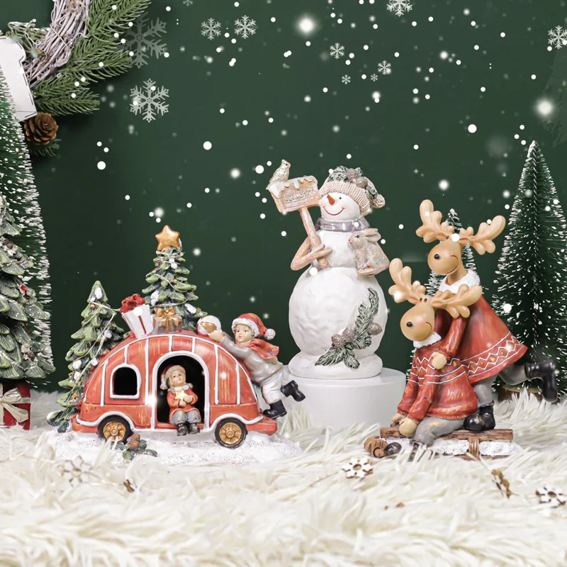 Camions de noël pour enfants, transport, arbre de noël, voiture, décoration  de fête, cadeau de nouvel an, 2023 - AliExpress