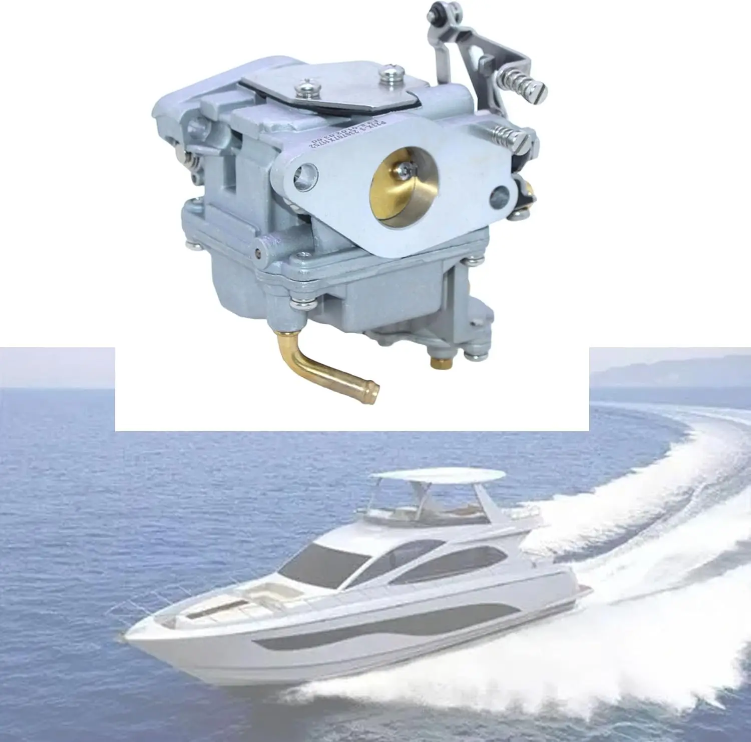 머큐리 마리너 머크루저 8HP 9.9HP 4행정 선외기 엔진용 보트 기화기, 3303-895110T01 1300-8M0167272 대체품