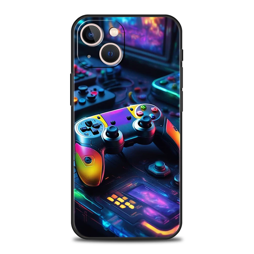 Retro Game Controller Shockproof Silicone Phone Case