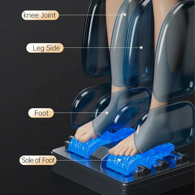 SL Track Zero Gravity Full Body Therapy Foot Spa Electric 3D 4D Massage Chair