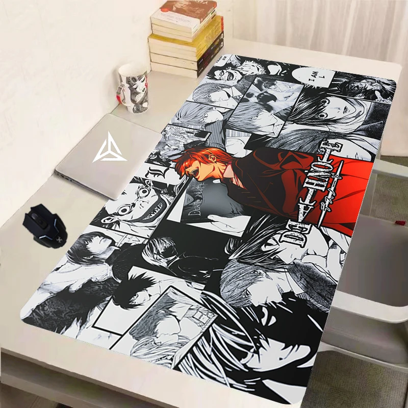 

Anime Death Note Mouse Pad Gaming XL Custom New HD Large Mousepad XXL Mouse Mat Natural Rubber Soft Carpet Office PC Mouse Mat