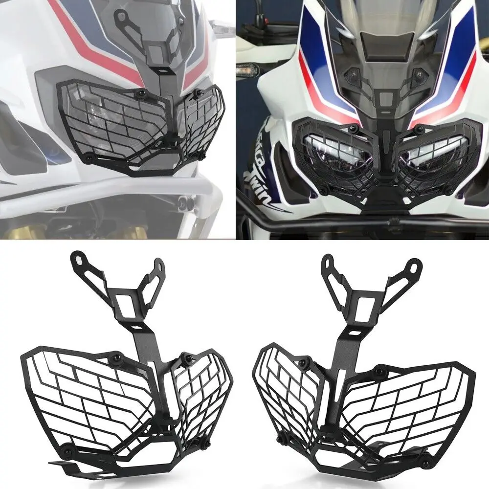 

Headlight Grille Lens Guard Protector Cover for HONDA CRF1000L AFRICA TWIN CRF 1000LCRF 2016-2018