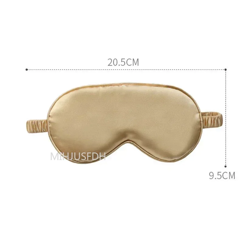 Luxurious Women's Silk-Inspired Sleep Mask Set - 3-Piece Comfort Eye Shades for Restful Travel & Relaxation