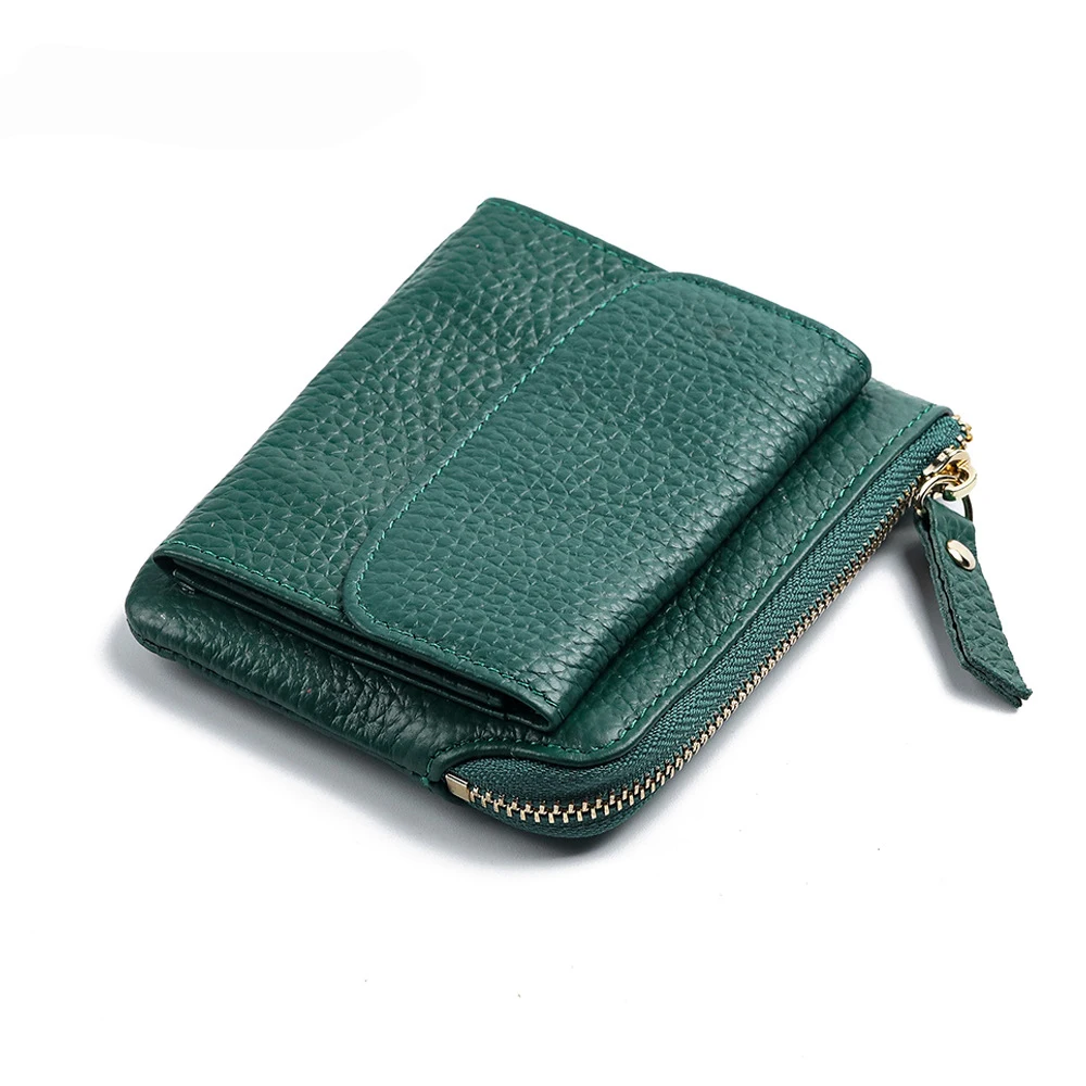 Women Mini Wallet Short Wallets Purses Zipper Leather Coin Purse Keychain Coins Pocket Bag coin purse women wallet card wallet coin wallet change bag card holders