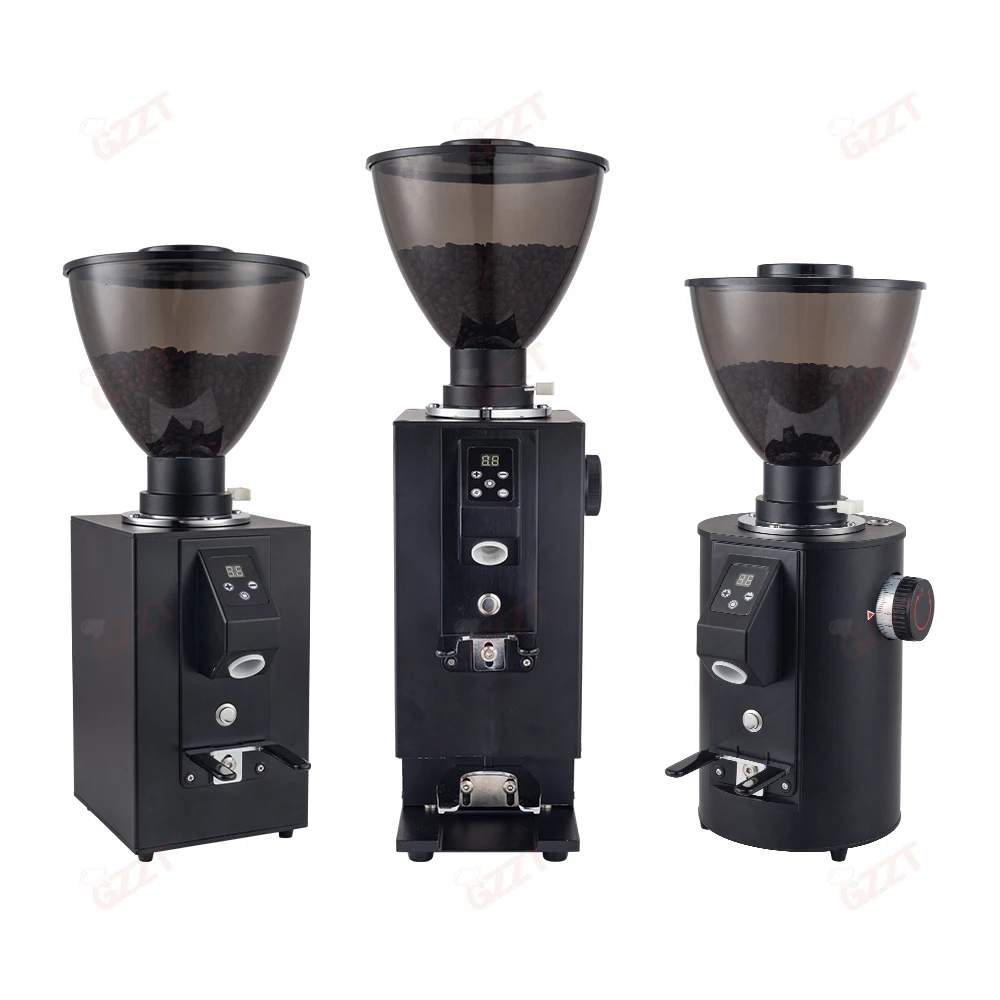 GZZT TCG64 Electric Coffee Bean Grinder 64mm Flat Burr Quantitative Grinding Maker Espresso Grinder Coffee Mill 220V 110V 2