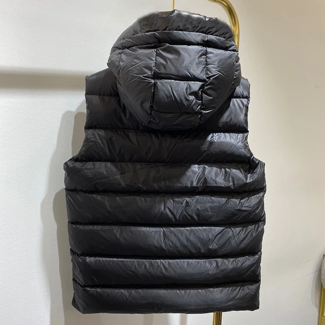 2023 Couple s Down Vest Jacket Trendy Men s Down Vest Women Wear Autumn/Winter Thick Vest Outside the European Station