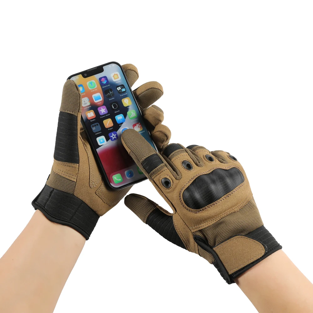 Men Full Finger Tactical Touch Screen Gloves Outdoor Hiking Riding Cycling Bike Skiing Training Climbing Airsoft Hunting Mittens 5