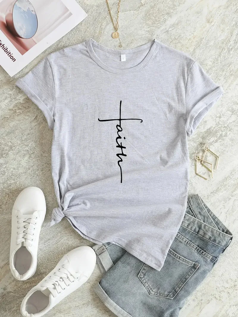 Faith Cross T-shirt 3 Faith Cross T-shirt 3