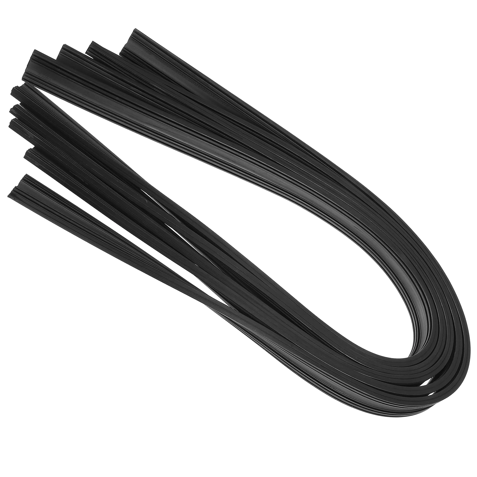 10 Pcs Silicone Bong Wipers Boneless Wiper Windshield Wiper Refills Strip Windshield Wiper Strips