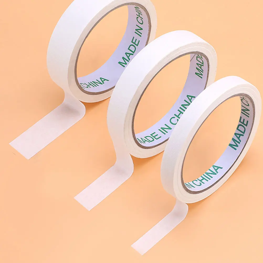 5롤 페인팅용 탈부착 가능 마스킹 테이프 DIY 예술 공예 어린이 프로젝트 교사 교실 용품 필기 가능 다용도
