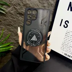 Custodia protettiva posteriore magnetica in PC+TPU opaco e raffreddante - Scocca elegante per smartphone