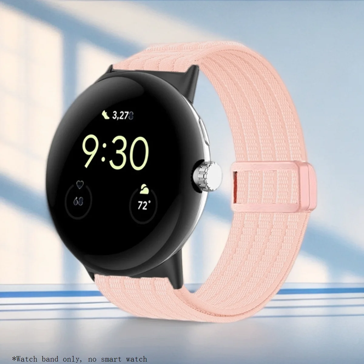 Premium Sport Nylon Loop Magnetic Band - Universal Smartwatch Strap Accessory