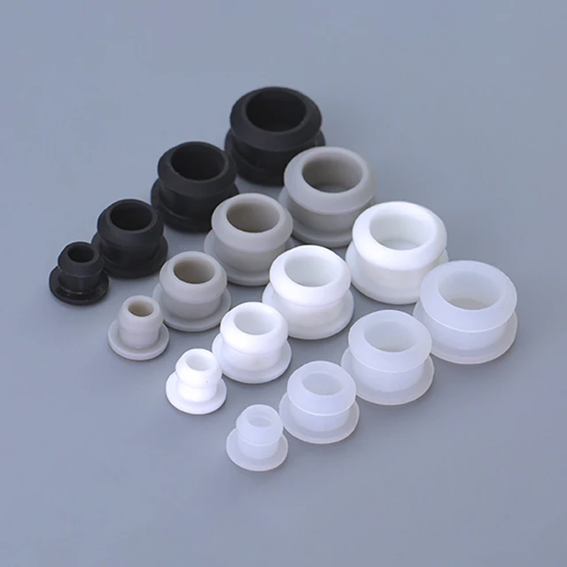 Borracha de silicone Hole Caps, T Type Plug Cover, Snap-on Junta, Blanking  End Caps, Rolha