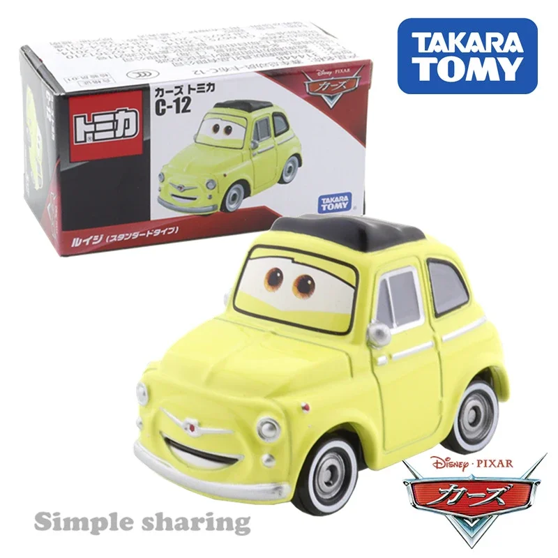Takara Tomy Disney Cars Tomica C-12 Luigi (Tipo Standard)