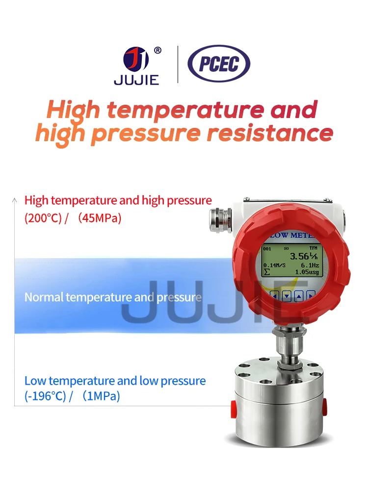 Circular Gear Flow Meter SS304 High Precision Maple Resin Honey Epoxy Resin Flow