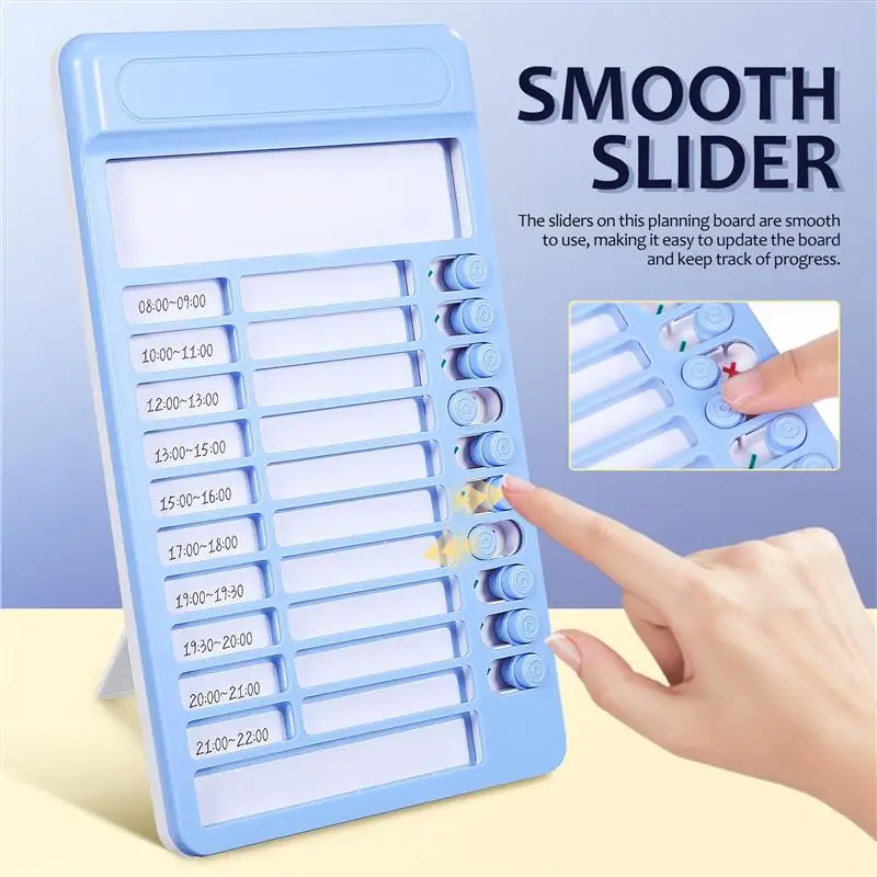 Plastic Checklist Board To Do List For Routine Planning Board Sliding Routine Chart Responsibility Discipline Card