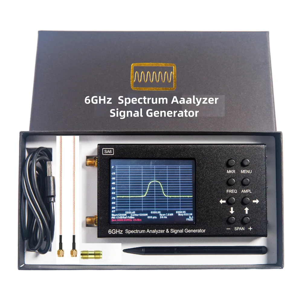 New 6GHz SA6 RF Spectrum Analyzer Spectrum Explorer Signal