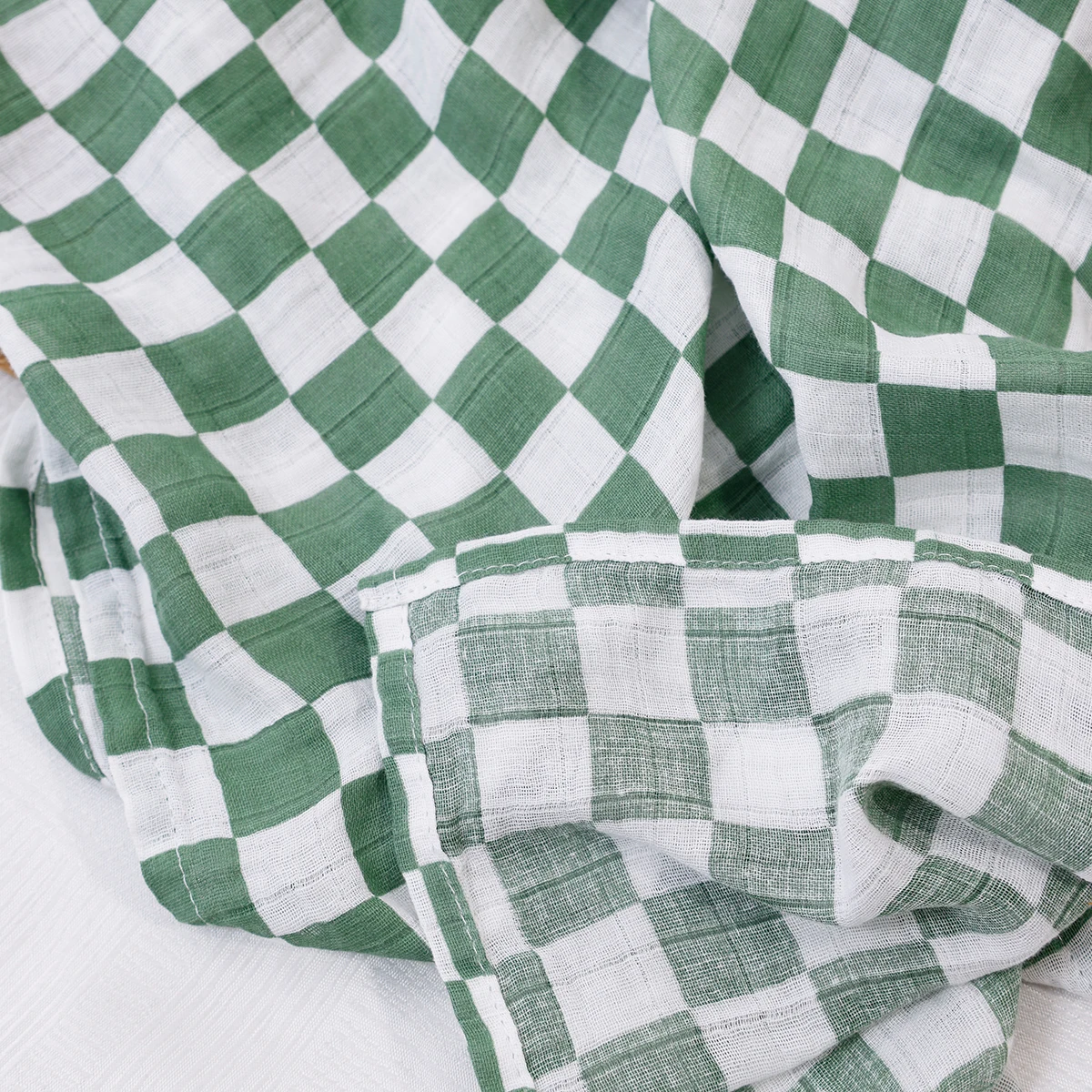 120*110CM Baby Muslin Blanket Super Soft Baby Wrap For Newborn 6