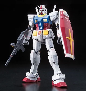 Bandai 1/144 rg RX-78-2 gundam 0079 gunpla modelo kit montagem