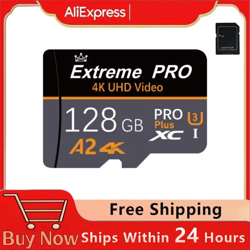 

Карта памяти 2 ТБ 1 ТБ Micro TF SD карта 512 ГБ 256 ГБ 128 ГБ высокоскоростная карта памяти SD водонепроницаемая для телефонов/дронов/видеорегистраторов/ноутбуков