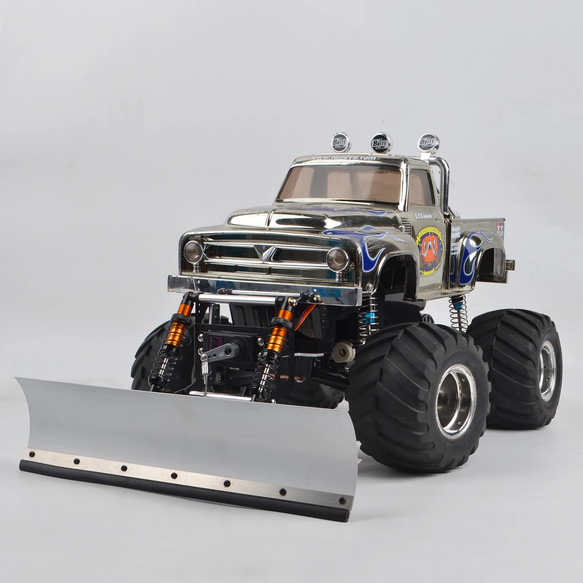 Aluminum Snow Plow Shovel Kit for Tamiya CW01 LunchBox
