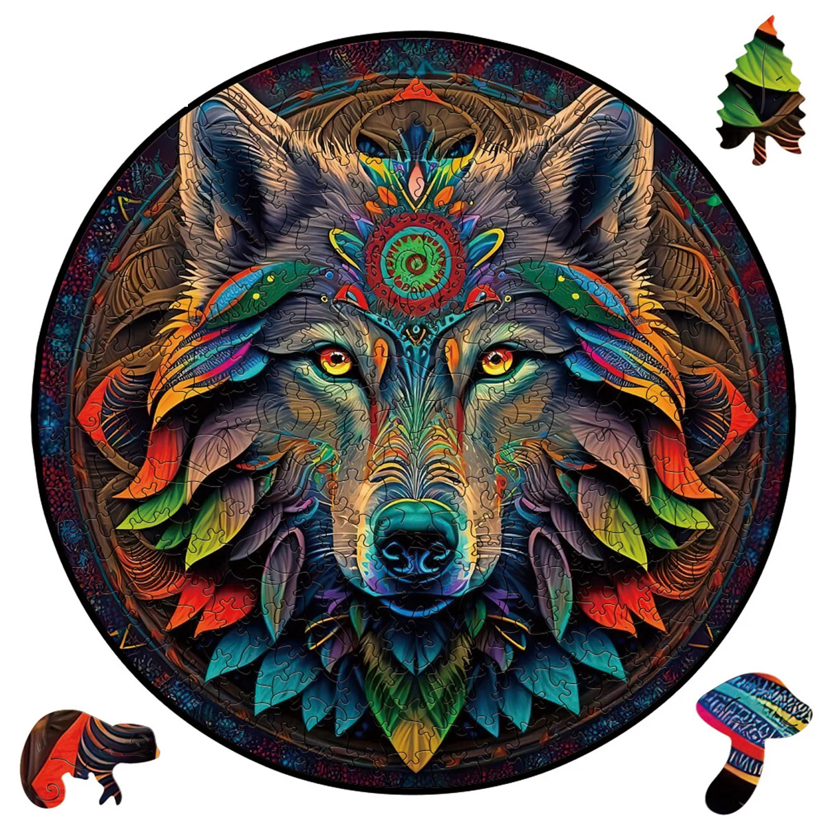 Unique Wooden Animal Jigsaw Puzzles Adults Kids Birthday Gifts Home Decor Puzzel Children Family Games Toys Wooden Puzzles 2022 4