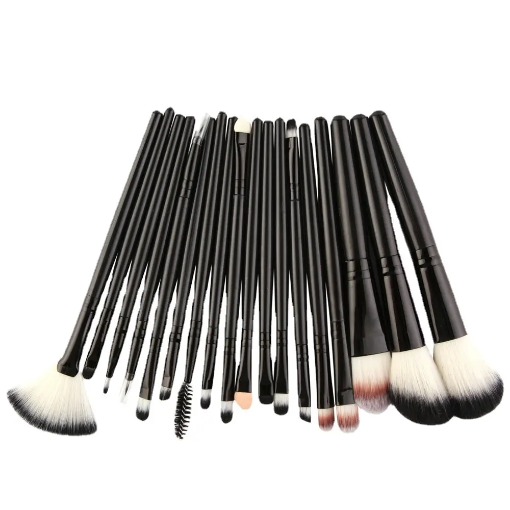 18Pcs Makeup Brushes Set Multifunctional Brush Powder Eyeshadow Make Up Brush Portable PU Case Beauty Tools