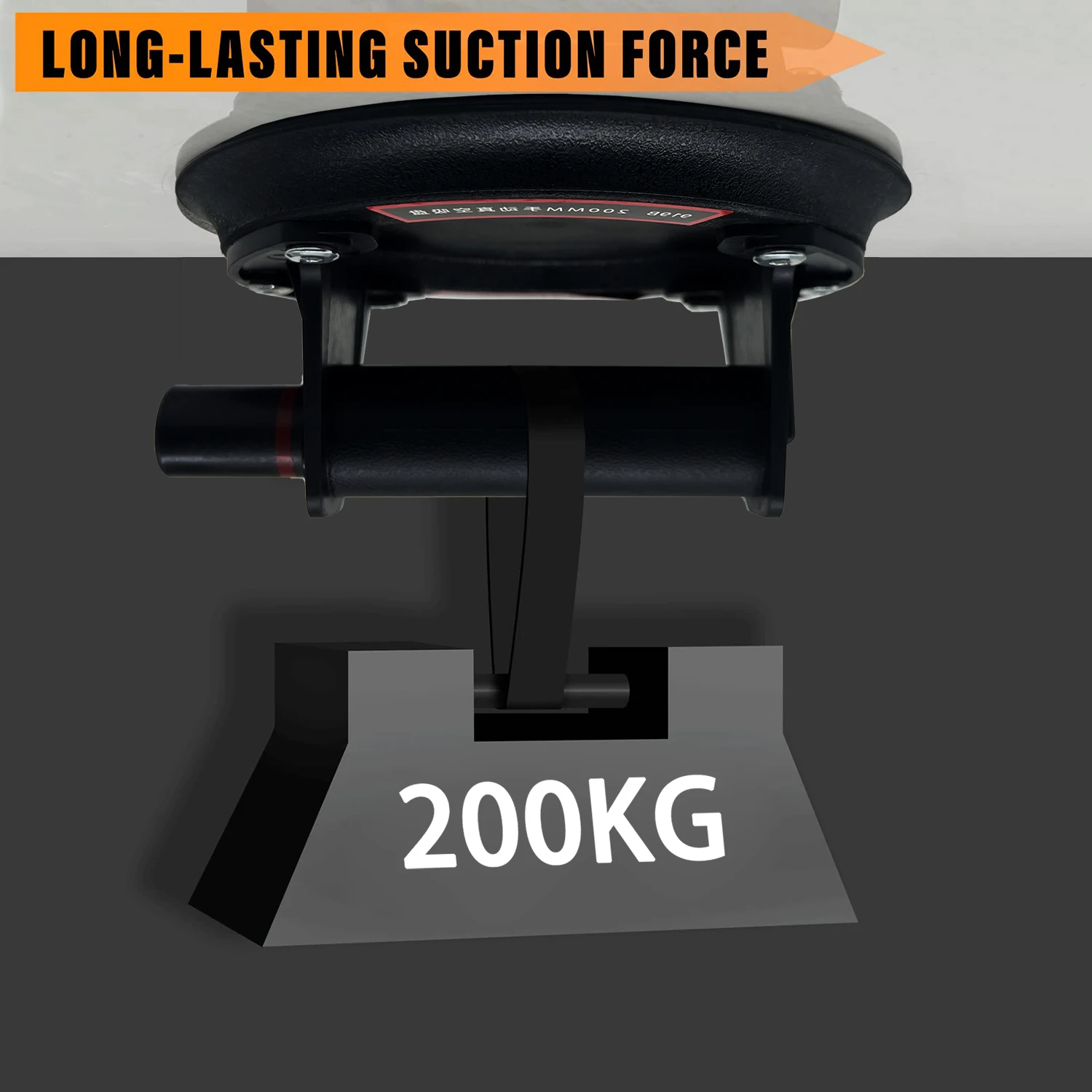 New 8 Inch 200KG Vacuum Suction Cups Powerful Heavy-Duty Hand Pump Sucker Lifted Magnets Handling Tools