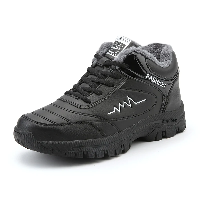 Men Winter Boots Shoes Warm Fashion Sneakers Winter Outdoor Casual Shoes Botas De Hombre Snow Boots outdoor boots men leather boots business mens boots