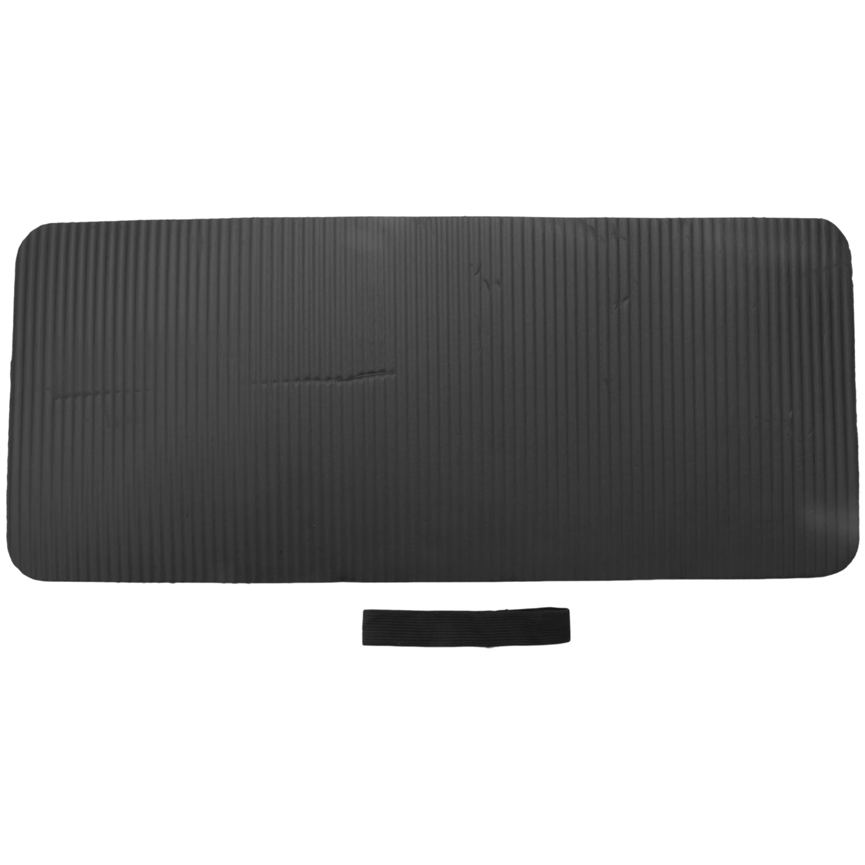 Pilates workout mat thick 60X25X1.5Cm yoga knee pad cushion extra support for knees wrists elbows black yoga mat yoga knee pad sports floor mats yoga fitness equipment